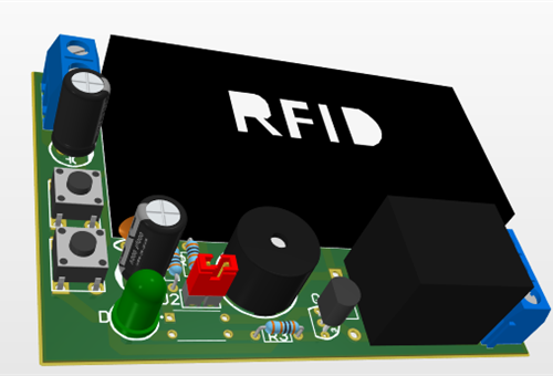 ساخت در بازکن RFID
